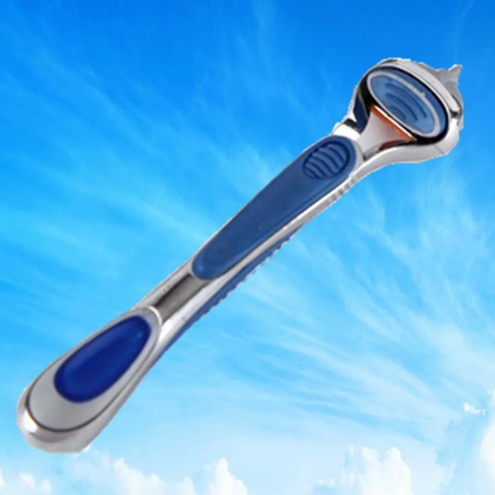 

Men's Razor Five-layer Shaving Razor 1 Handle 4 Blade Set Help thoroughly remove residual whiskers