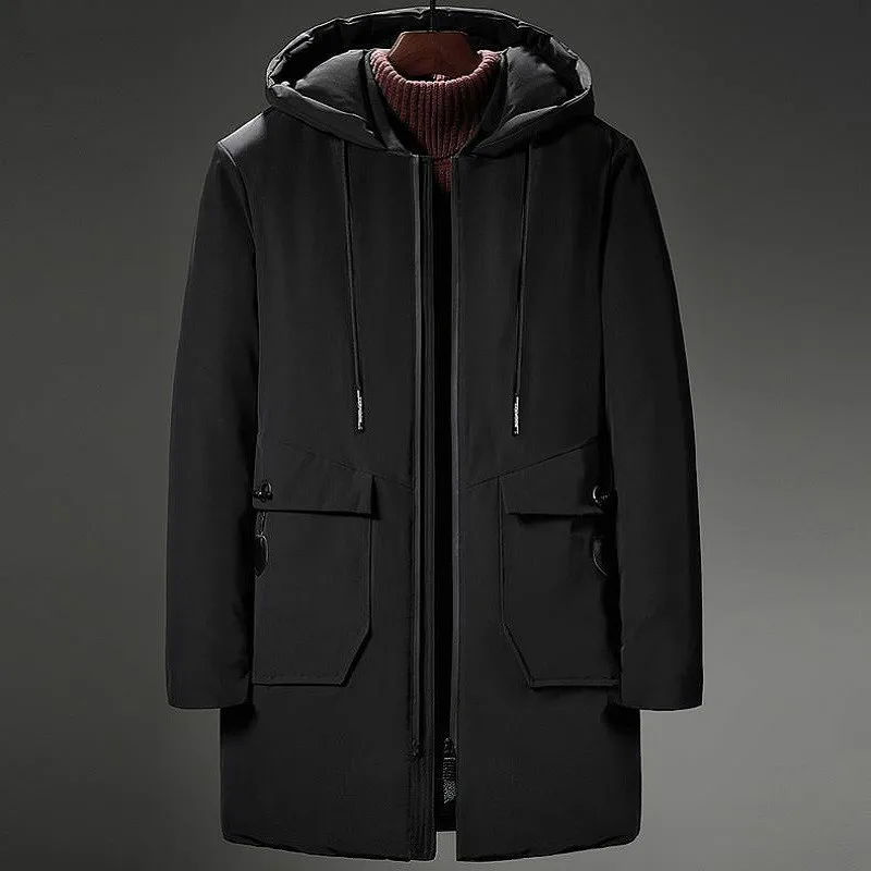 

Soup Dream high Quality Parka Men Winter Long Jacket Men Thick Cotton-padded Jacket Mens Parka Coat Male Fashion Casual Coats