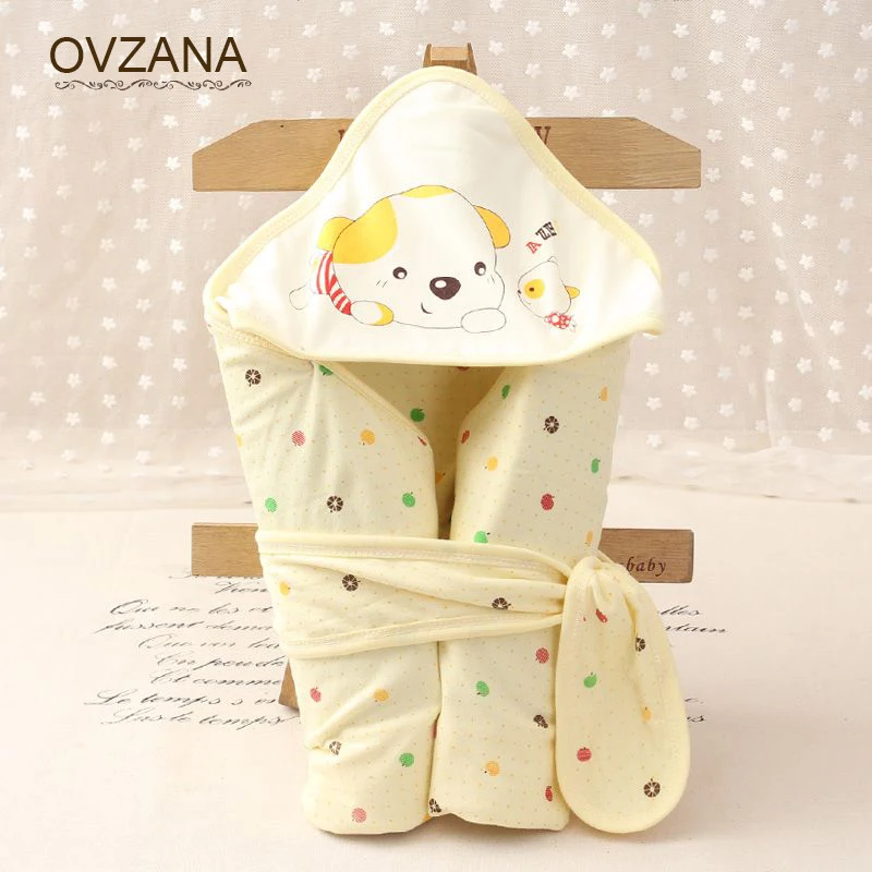 Cotton Spring Summer Thin Baby Swaddle Blanket Envelope For Newborns