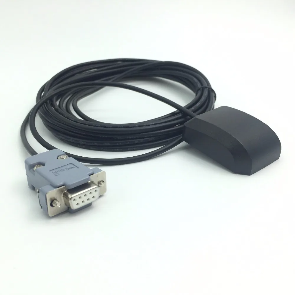 5V rs232 DB9 RS232 GPS GLONASS Receiver Dual GNSS Receiver Antenna