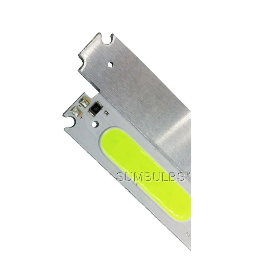 60x15MM DC 12V 2W COB LED ���� Ĩ, ȭ��Ʈ ���ο� ������ �׸� ���� ���� ���� LED ��Ʈ���� ���� DIY ���� 6CM, 10 ��