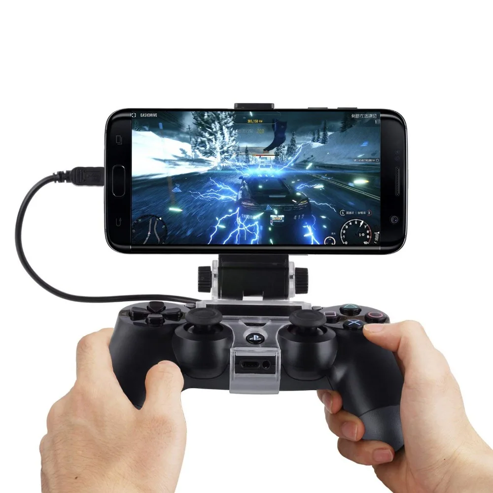 PS4 Slim Pro Controller Clip Bracket 5.7'' and below Smartphone Gaming Holder for PS4 Slim / Pro Wireless Dualshock Controller PS4 Slim Pro Controller Clip Bracket 5.7'' and below Smartphone Gaming Holder for PS4 Slim / Pro Wireless Dualshock Controller