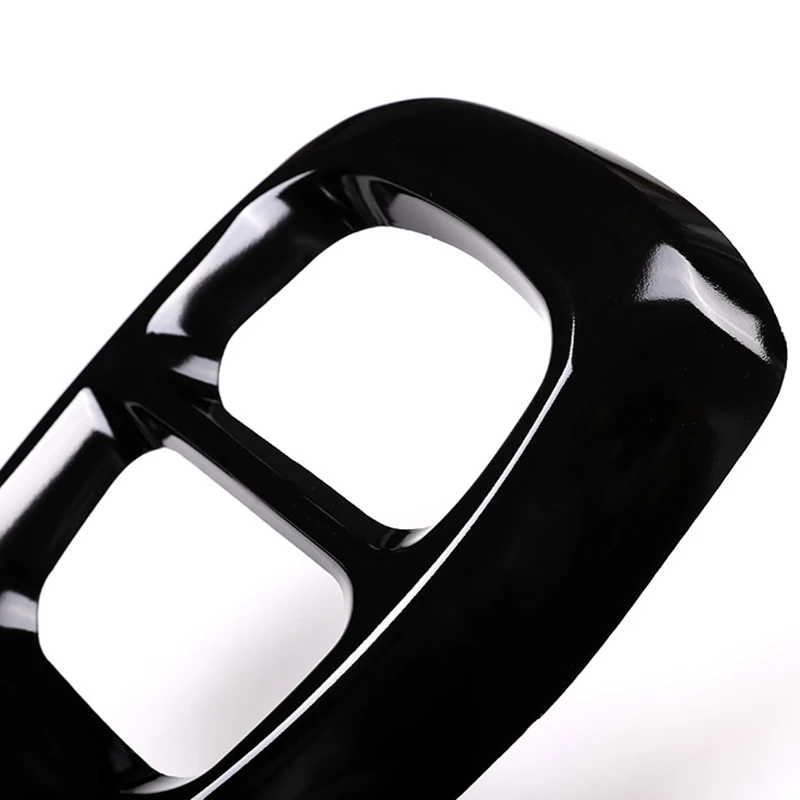 New-2Pcs глянцевая черная нержавеющая сталь для Mercedes Benz Gla класс X156 выхлопная Крышка Накладка для Infiniti Q30 Qx3
