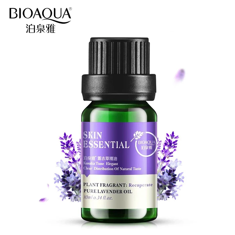 

BIOAQUA 10ml Lavender Essential Oil Hair Anti Wrinkle Anti Aging Moisturizing Oil-control Skin Care Hyaluronic Acid Liquid Face