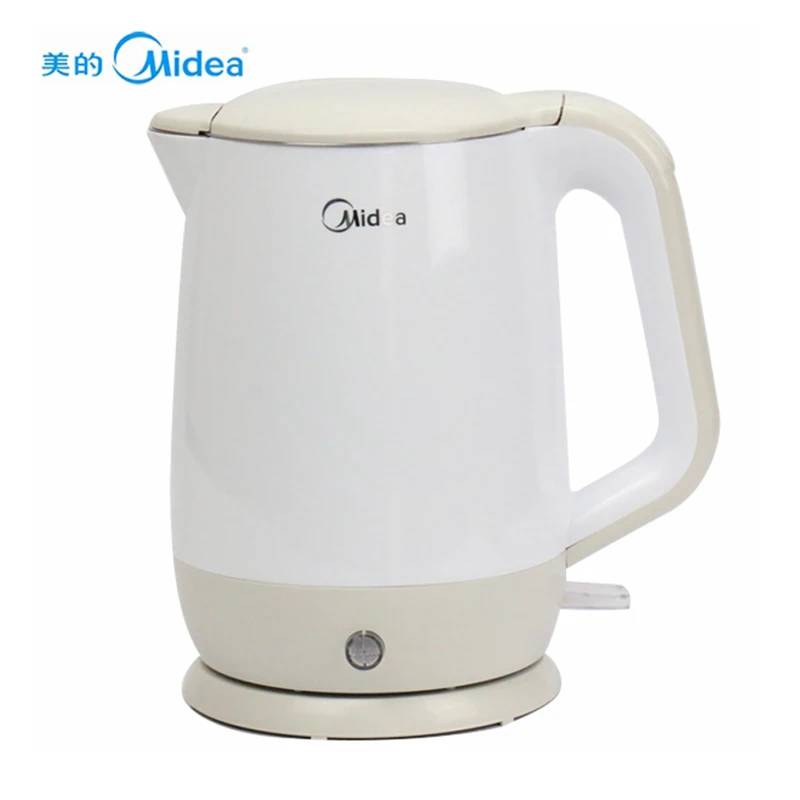 Midea white electric kettle 220v thermo control Auto off and Quick heating cold water digital electric