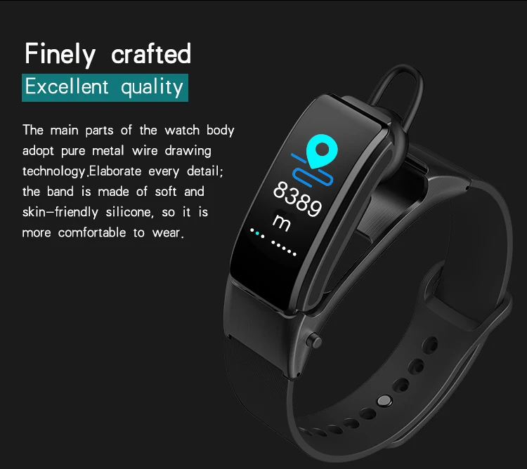 B31 смарт-браслет с Bluetooth Смарт-браслет ремешок для наручных часов музыки Управление Шагомер Смарт-браслеты с мониторингом сна часы