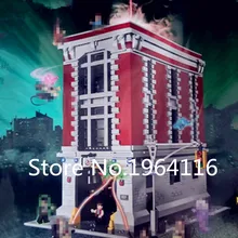 Новинка 83001, архитектурная серия, модель здания штаба пожарного дома, строительные блоки, совместимые 75827, Классические игрушки для детей