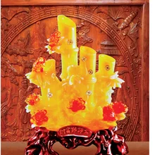 Трубы богатство стабильно высокое, имитация смолы нефрита украшения подарки дома, магазин при фабрике, повезло зло