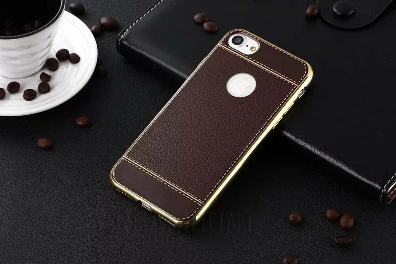 100 шт чехол для телефона для iPhone 7, 7plus черный ТПУ Ультратонкий чехол для iPhone 6 противоударный чехол для телефона