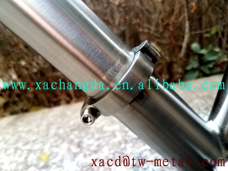 Perfect titanium road bike frame with S&S coupler titanium S&S coupler customized ti road bike frame titanium road bike frame 14