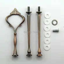 Новое сочетание 3 ярусный торт стенд Корона freedom, различные цвета много видов стиля(большая корона