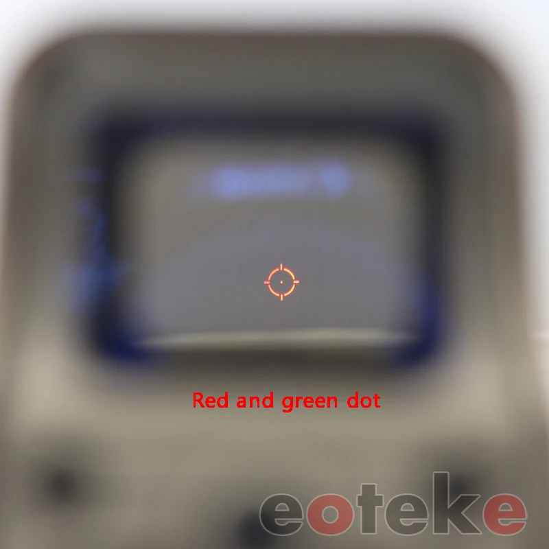 551 552 serie holográfica de productos mira de Rifle de punto verde rojo con 20mm soportes de carril para Airsoft logo personalizado OEM gratis