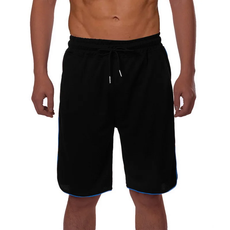

SHUJIN 2019 Summer Men's Bodybuilding Shorts Gym Running Training Joggers Male Fitness Drawstring Pockets Shorts
