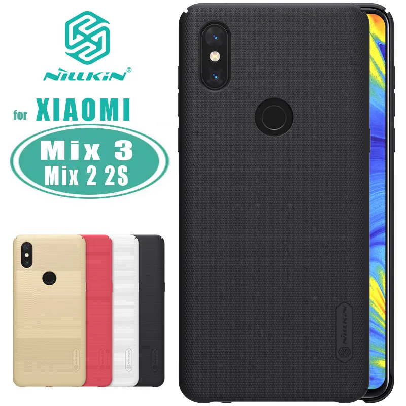 Для Xiaomi mi x 3 чехол Nillkin матовый щит жесткая задняя крышка из ПК для Xiaomi mi Mix 2 2S mi x3 Nilkin чехол