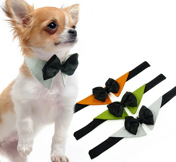 1pcs lot dogs cats fashion Festival bowknot ties doggy handsome Christmas neckties font b pets b