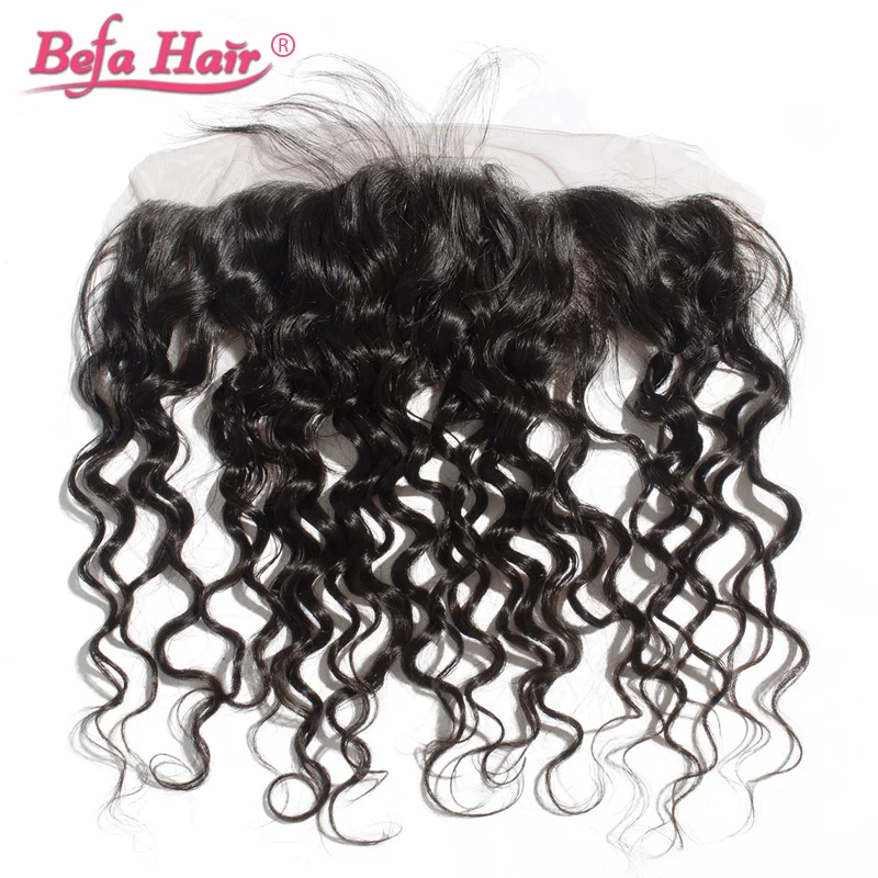 

12in-20in Itlian Curl Brazilian Virgin Hair Closure 13"*4" Ear To Ear Lace Frontal Closure Befa Hair Products