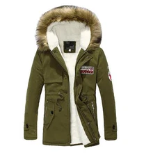 Парка мужская Корейская версия молодых курток мужские зимние куртки мужские s с длинным разрезом пары зимние парки