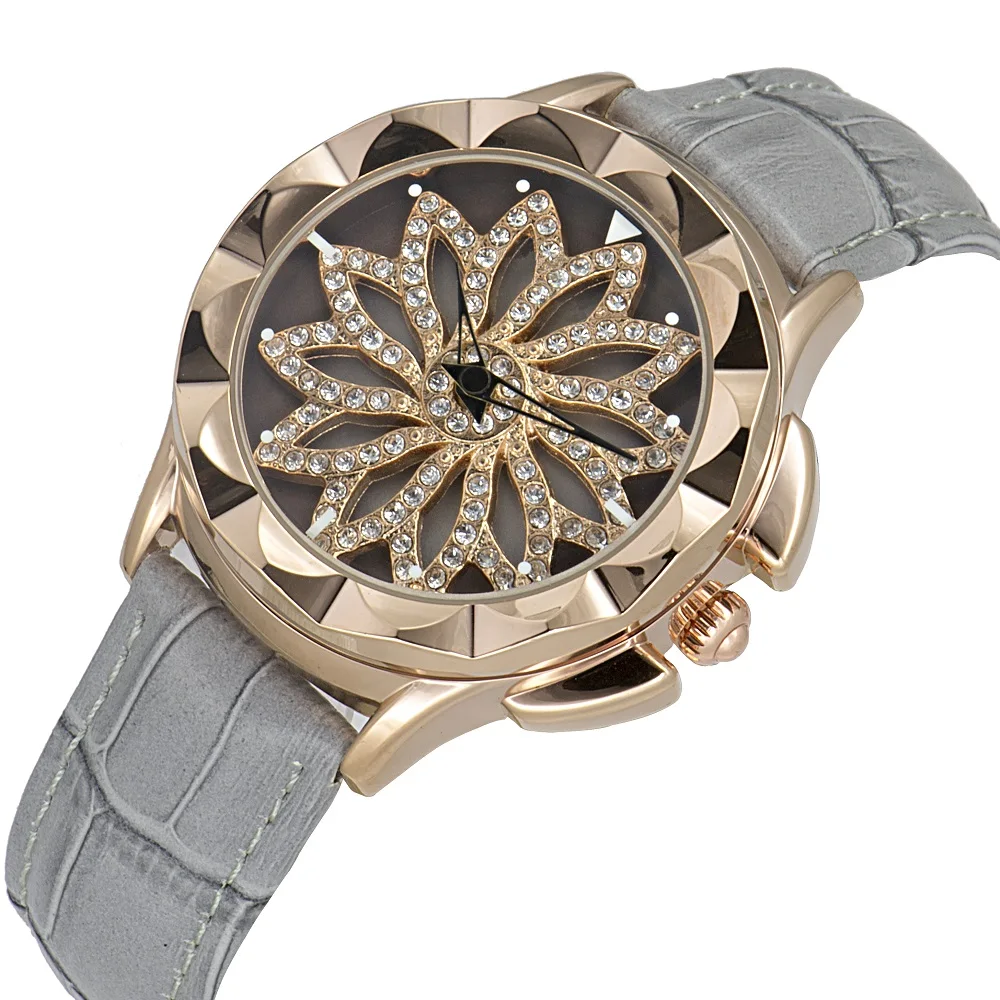 

Fashion Brand Ladies Watch 2018 Genuine Leather Strap Watch Women Quartz Waterproof Wristwatch Women clock presents montre femme