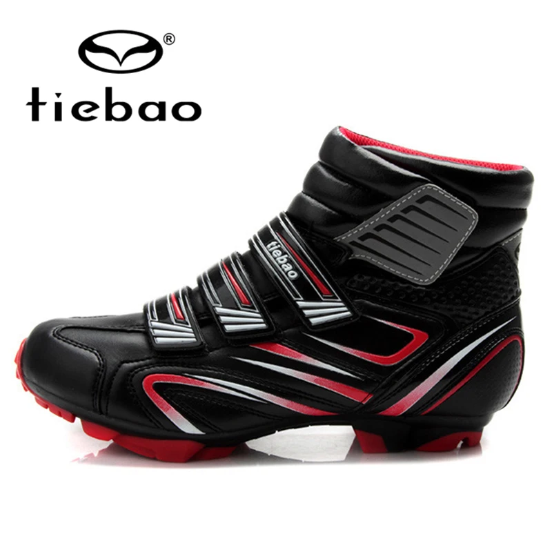 TIEBAO/зимняя обувь для велоспорта sapatilha ciclismo mtb, мужские кроссовки для горного велосипеда, Женские ветрозащитные спортивные ботинки суперзвезды - Цвет: TB35-B1430