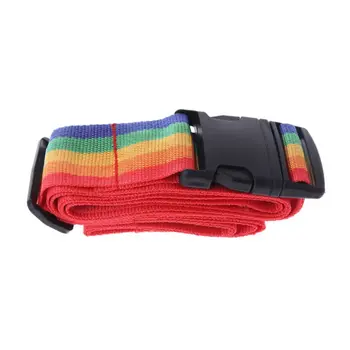 

Travel Buckle Lock Tie Down Belt for Baggage Nylon Adjustable Luggage Straps
