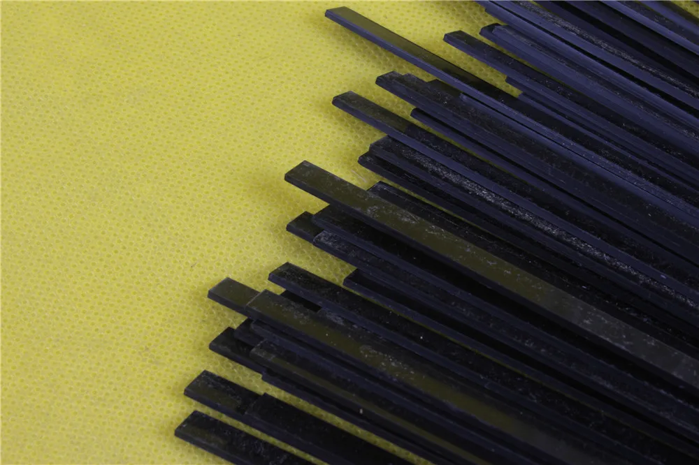 

black color 5 STRIP COFFEE PEARL CELLULOID BINDING,Measures 2mm x 1.5mm thick and 1650mm
