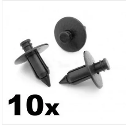 10x 7mm Push Fit Plastic Trim Panel Clips- Same as Suzuki 09409073215PK | Автомобили и мотоциклы
