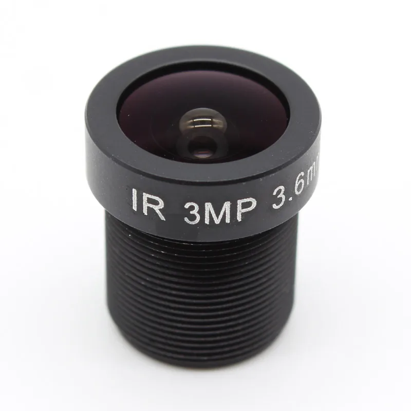 

5Pieces Security CCTV Lens 3MP 3.0 Megapixel Lens 3.6mm Wide Angle IR Board M12*0.5 for Security IP Camera