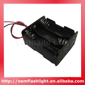 

9V 6 x AA Battery Holder Case with 16cm Leads