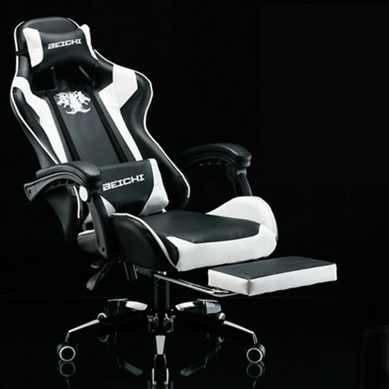  Free shipping Racing synthetic Leather gaming chair Internet cafes WCG computer chair comfortable l