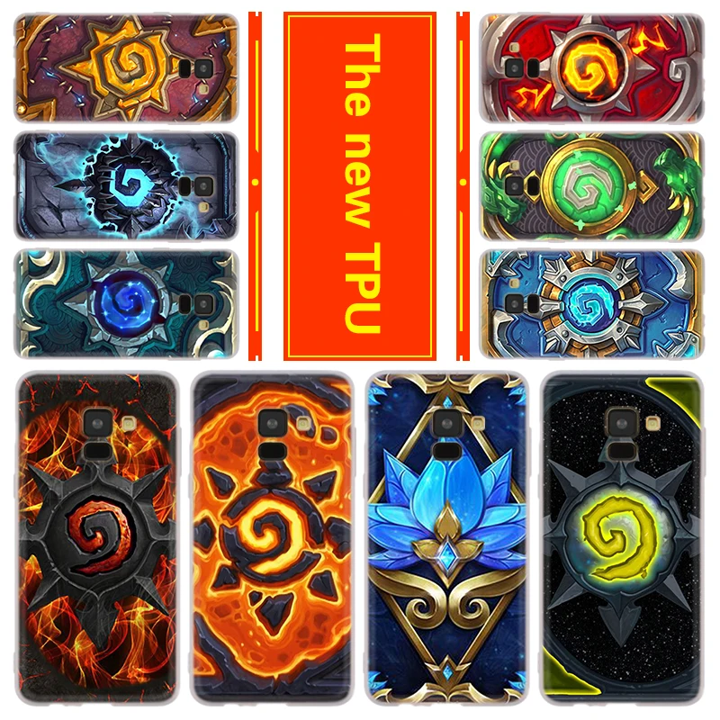 Роскошный чехол для Samsung A32 A52 A72 A12 A42 5g A21S A50 A51 A3 A5 A6 A7 A8 Plus 2018 2017 Hearthstone classic |