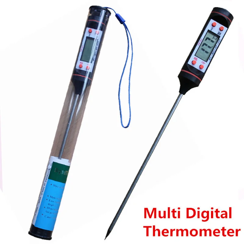 Digital Food Thermometer, Pen Style Kitchen BBQ Dining Tools