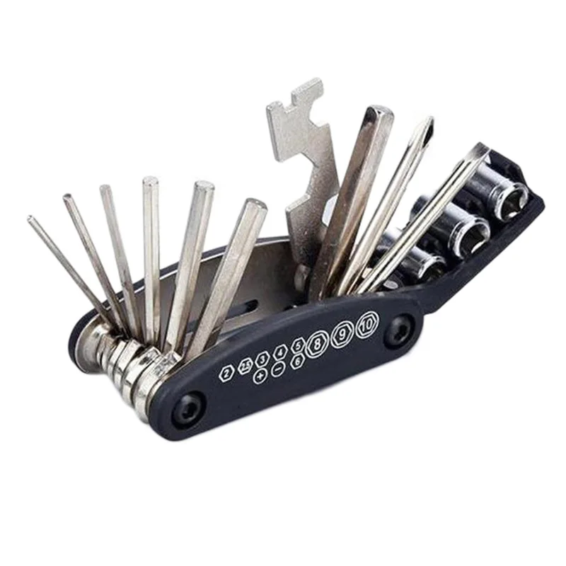 

15 In 1 Multifunction Bicycle Repair Tools Kit Multifunction Cycling Screwdriver Tool MTB Mountain Cycling Bike Repair Tool