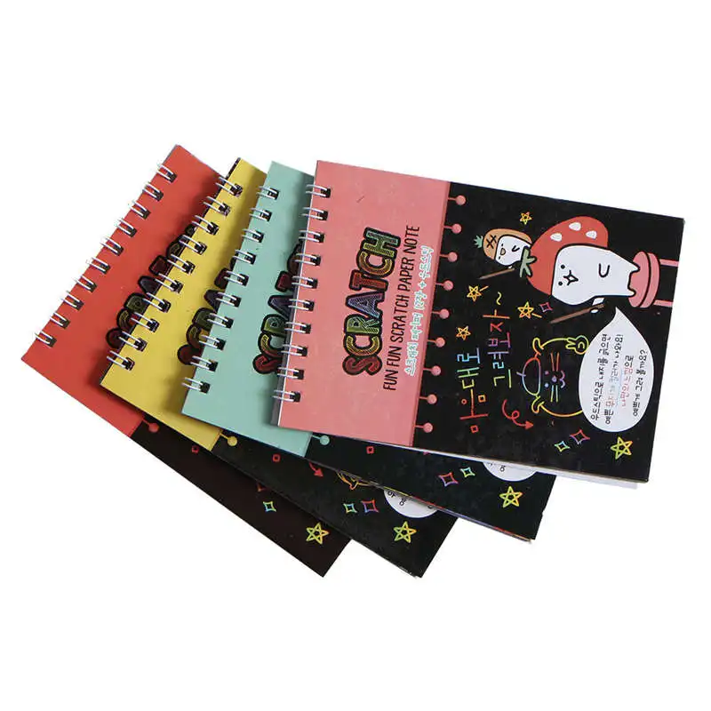 

Drawing Toys Creative DIY Scratch Picture Book Scratch Art Graffiti Paper Painting Drawing Educational Colorful Stick Sketch