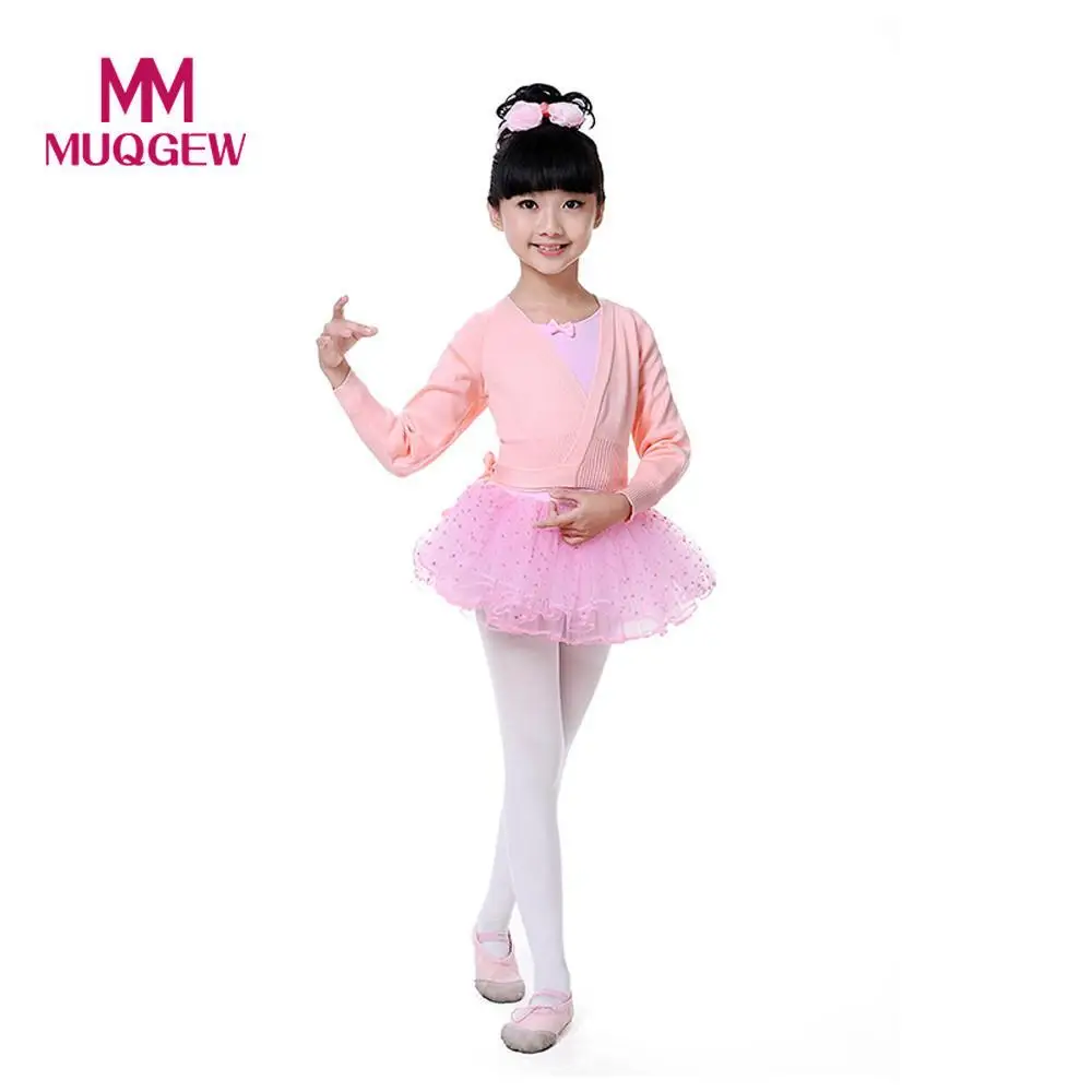 MUQGEW/детская одежда для занятий балетом девочек трикотажный кардиган