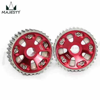 

CAM GEARS Pulley KIT FOR CIVIC B16A B18C INTEGRA DC2 88-00 2PCS RED