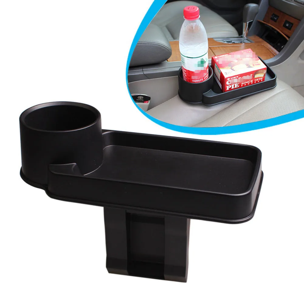 

Car drink holder New arrival 2017 Multifunction Car-styling box Car Snack Tray Drink Rack Holder Mount Stand Storage Organizer