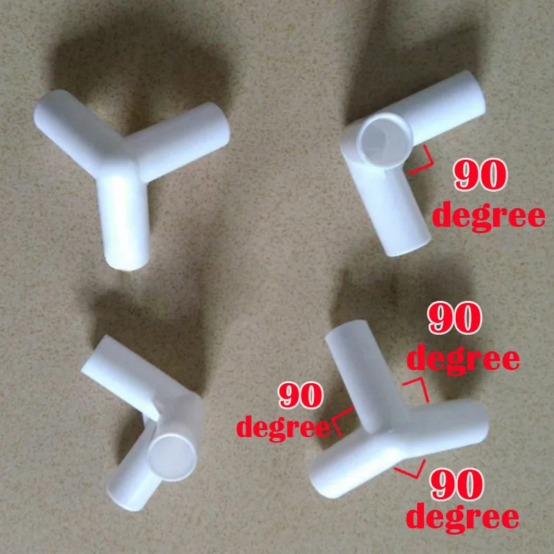 DH_3D three channels 90 degree plastic fittings inner 12-15.6-16-19mm -4