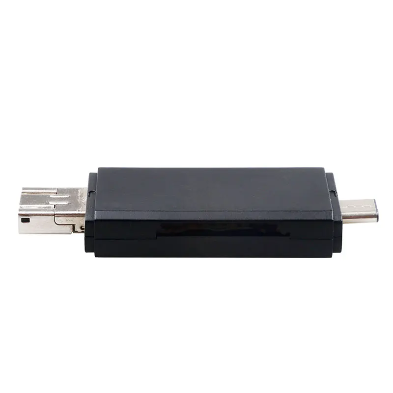 Caldecott type-c USB 2,0 Micro USB OTG конвертер считыватель карт комбо в 2 слота адаптер для MacBook 1" смартфон