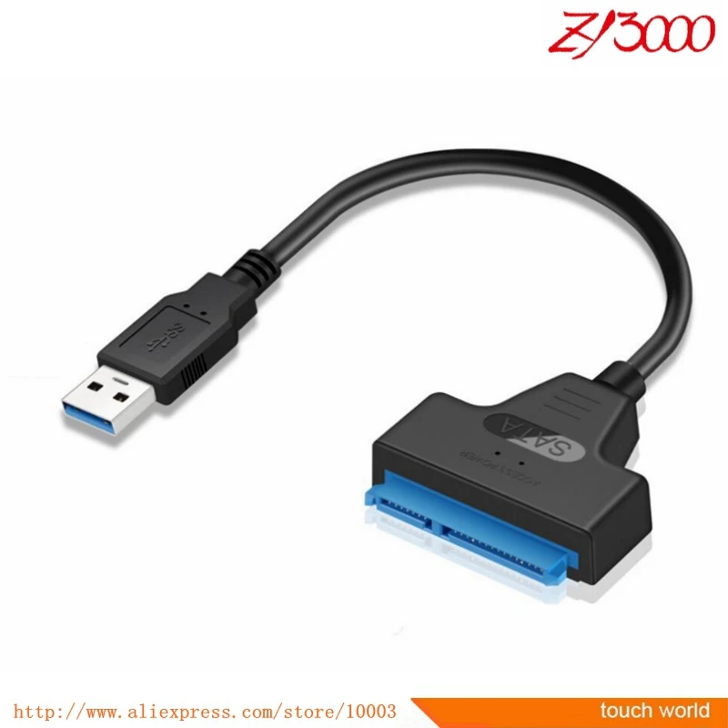 Бесплатная доставка кабель переходник с интерфейсом USB 30 e driver xian SATA на 25 дюймовый