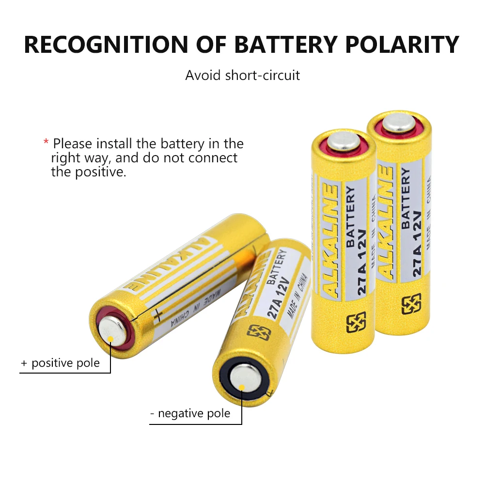 YCDC Сменное 12В щелочные Батарея 27A MN27 E27A L828 E27 VR27 CA22 батареи Batteria для будильников калькуляторы