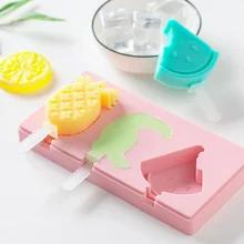 Падение домашний еда класс силиконовые формы для мороженого Формочки Для Мороженого на палочке для заморозки мороженого бар формы чайник с палочки для сладостей