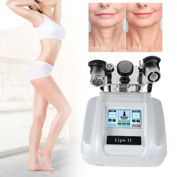 

40K Ultrasonic Cavitation Body Slimming Massage Machine Negative Pressure Multipolar RF Cellulite Fat Removal Weight Loss Device