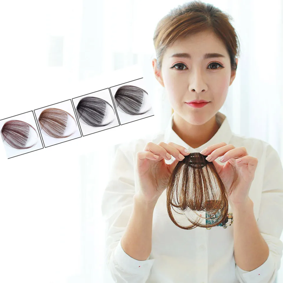 Buy AOSI WIG Mini Bangs Clip In Hair Extension