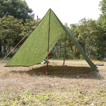 

# 3 * 3m Awning Camouflage Outdoor Waterproof Camping Mat Mattress Sun Shelter Ground Cover Multifunction Mattress