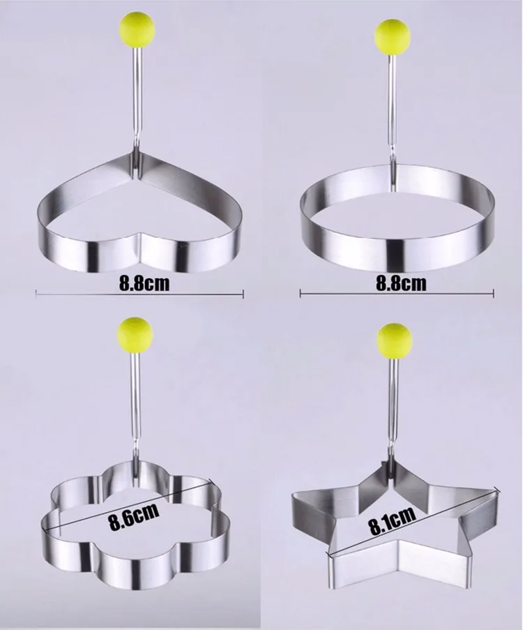LMETJMA 5 шт./компл. яичницы Нержавеющая сталь формирователь яичного кольца блин пресс-формы "сделай сам" форма для риса яйцо пресс-форма кольцо Пособия по кулинарии инструменты K0105