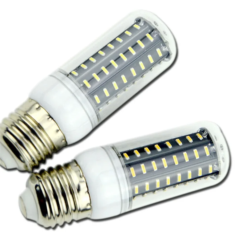 E27 E14 SMD 4014 светодиодный Кукуруза лампы 220 V 36 56 72 96 138 s Замена накаливания 40 Вт 60 80 100