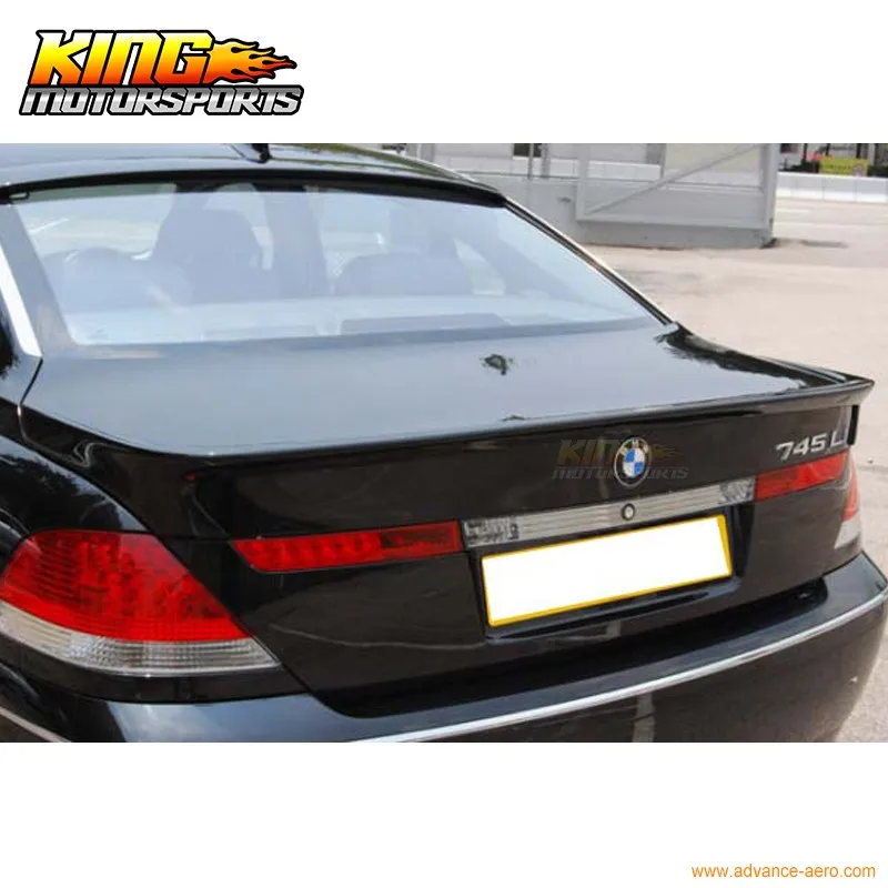 Для 02 03 04 05 BMW E65 7-Series AC-S Стиль задний багажник спойлер PU 745i 760i 760Li