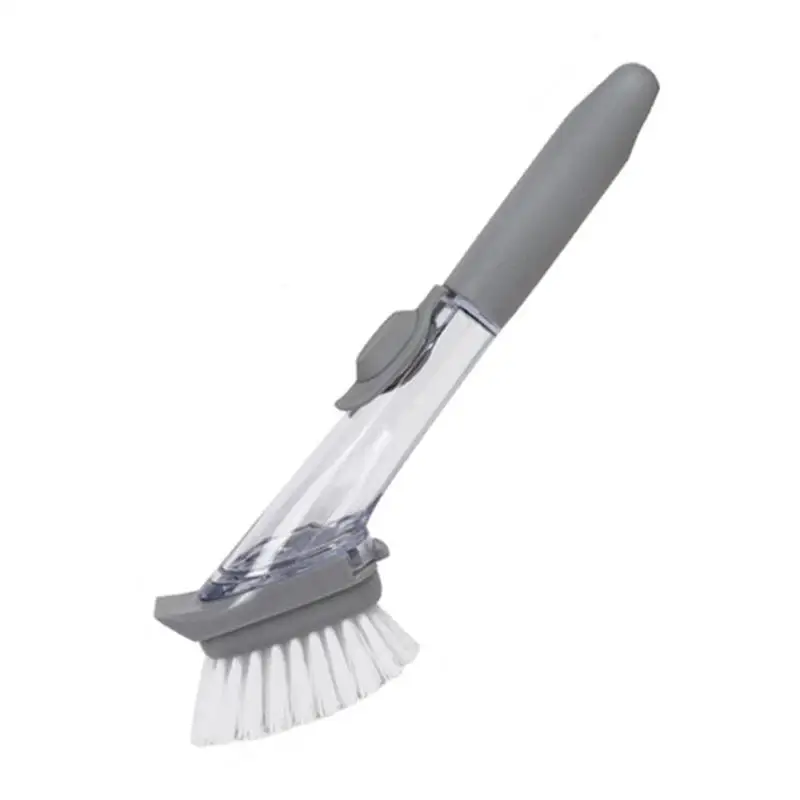 

Kitchen Cleaning Brush Bowl Dish Washing Sponge Automatic Liquid Soap Clean Tool Cleaning Brush Automatic Liquid Soap Pot Pan