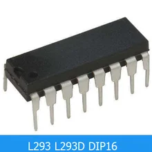 1 шт. L293 L293D IC драйвер двигателя Чип PAR Pull 4 четырехканальный модуль DIP DIP16