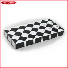 Neo 72 блоки пазл-змея волшебный куб змея Линейка Куб анти-стресс кубическая головоломка игрушка для обучения подарки игрушки для детей дети мальчик